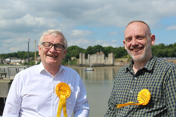 Graham with John