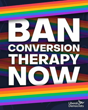 Lib Dem ban conversion therapy now