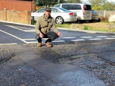 pothole rainham stuart bourne