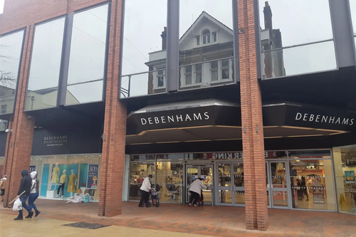 Debenhams store - Chatham High Street