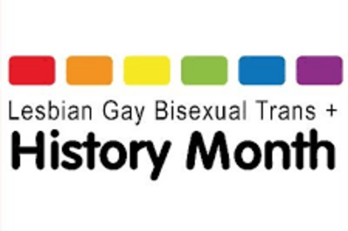 lgbt+ History Month 2021 logo