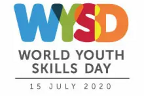 world youth skills day UN logo 2020