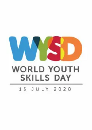 world youth skills day UN logo 2020