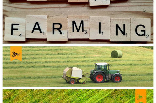 Farming collage