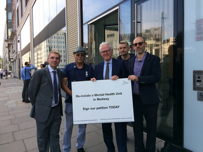 Petition Presentation at DoH with Norman Lamb