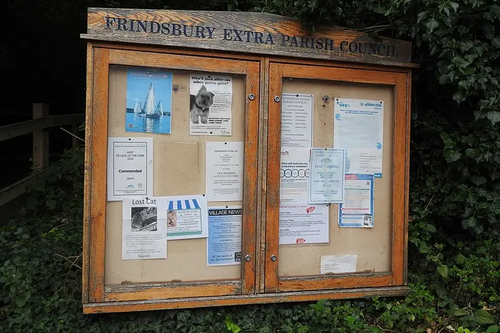 frindsbury extra parish notice board upnor